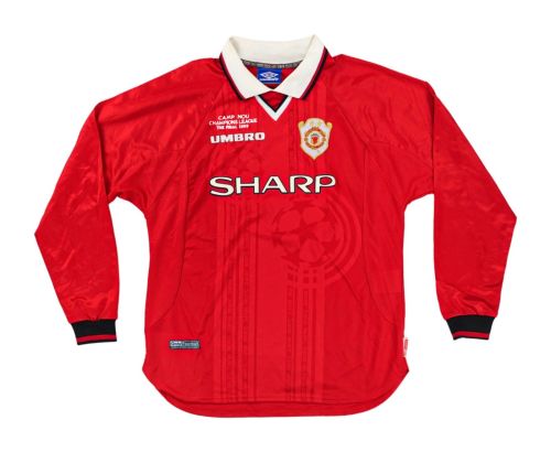 Manchester United 1998-99 Champions League Final Kit